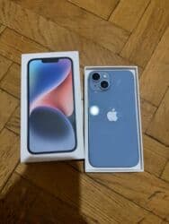 ıphone 16 pro ikinci el: IPhone 14, 128 GB, Mavi, Face ID, Simsiz şarj — 6