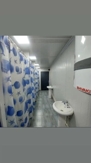 konteyner evler ismayilli: 2.40 x 6.00 metr 5 kabinli duş aristonda daxil olmaqla tam təchizat — 4