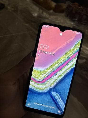Samsung Galaxy A10, 32 GB, rəng - Mavi, İki sim kartlı lalafo.az -da Samsung Galaxy A10, 32 GB, rəng - Mavi, İki sim kartlı