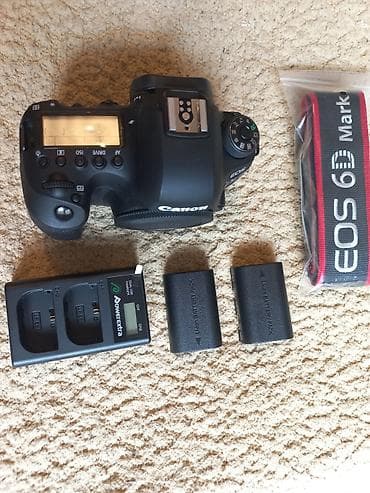 canon eos r6 mark iii: Canon 6D Mark ii ideal veziyyetde tep teze. Max probeq 4k-dan az — 5