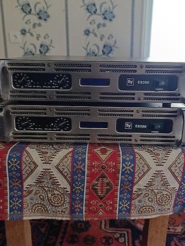 en ucuz komputer: Elektro-Voice E9300 güc gücləndiriciləri (2 ədəd) - Model: EV E9300 - — 1