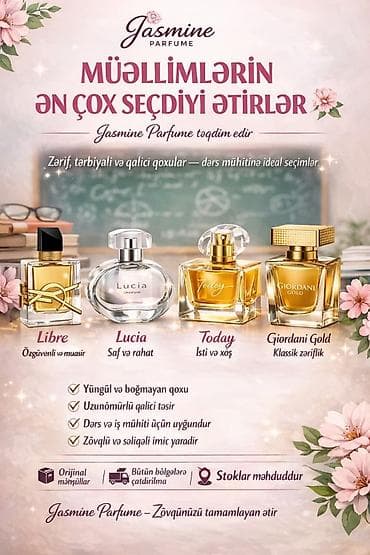 Məhsul: Jasmine Parfume – Müəllimlərin ən çox seçdiyi ətirlər — 2