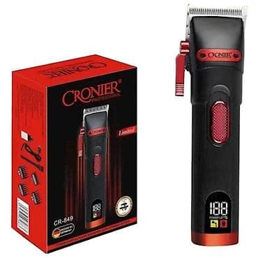 Техника и электроника: Машинка для стрижки, Cronier, Новый, Бесплатная доставка, Платная доставка, Доставка в районы — 4