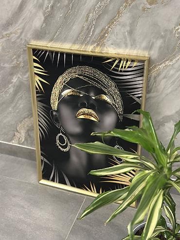 Velosiped ehtiyyat hissələri: 50x70 ölçüdə olan portret 65 azn Üzəri epoksid boya ilə örtülmüş — 3