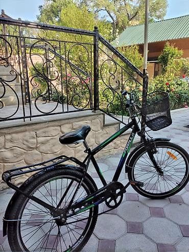 velosiped motorlu: İşlənmiş Şəhər velosipedi 24", sürətlərin sayı: 1, Ünvandan götürmə — 2