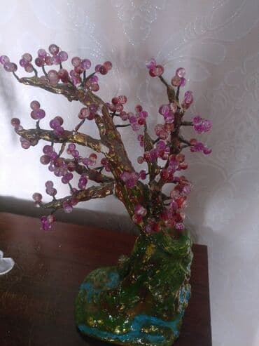 искусственные цветы баку: Декор денежная дерево ручная работа — 2