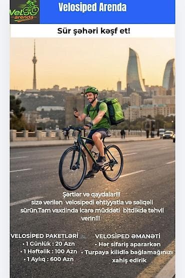 teker 18 type 1 per page 40: *Başlıq:* Velosiped Arenda Reklam Şablonu – Canva – Hazır Dizayn 15 — 1