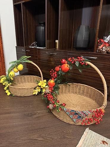 qara saça refle: Buketlər, səbətlər — 6