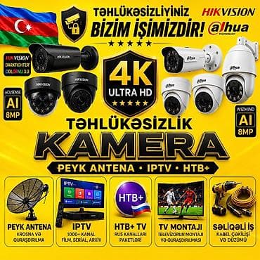 4k televizor: 🇦🇿📺 TV • 🛰️ Peyk • 📡 ATV+ • НТВ+ • 🌐 IPTV • 📹 Təhlükəsizlik — 1