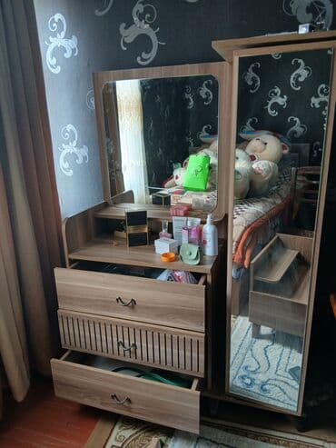 стенка для спальни: İkinəfərlik çarpayı, Dolab — 3