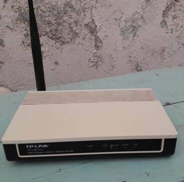 modem adsl wifi: WI-FI Modem "TP Link TD8101G" satılır. İşlənib vəziyyəti yaxşıdır. 1 — 5
