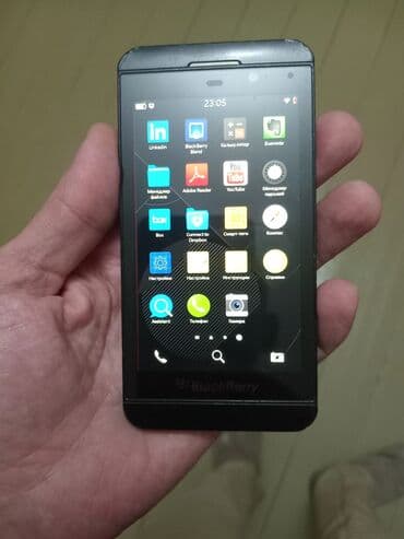 blackberry 9105: Blackberry Z10, rəng - Qara, Sensor — 10