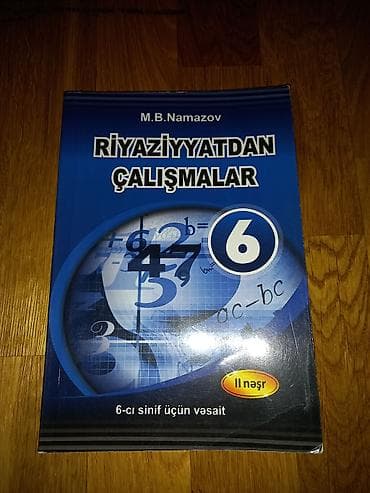 kitab alan: Riyaziyyat 6-cı sinif — 1