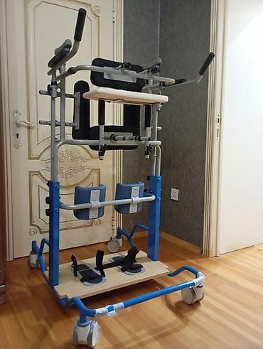 hiruski celik narukvice: Vertikalizator Reabilitasiya üçün ayağa qaldıran və yerimə məşqi edən — 1