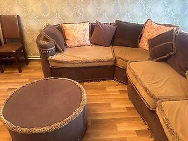 Künc divan dəsti – açılıb-yığılma mexanizmi ilə - Formalı: L tipli