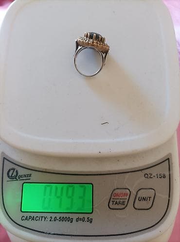 carter uzuk: 493 qram 925 prob üzüyü. Gümüş uzk razmer 16/17 - Böyük damla — 1