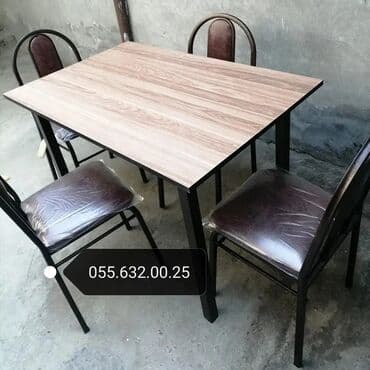 metbex stullari: Stol, stul, Masalar, Oturacaqlar, stul dəsti var Modellər coxdur Rəng — 15