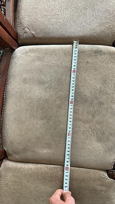 komputer stullari: Taxta nahar/kreslo stulu - Material: möhkəm ağac karkas, dekorativ — 2