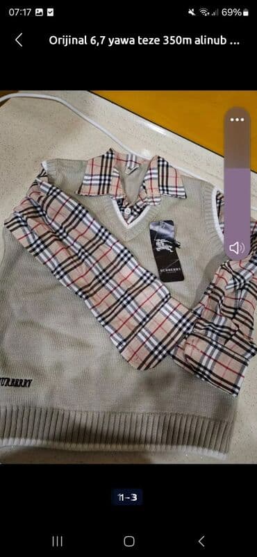 Джинсы и брюки: Uşaq geyim dəsti – 8-9 yaş Brendlər: Zara, Geox, Waikiki Tərkib: - — 4