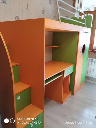 işlenmiş laqonda: Oğlan və qız üçün, İşlənmiş, Çarpayı, Matras ilə, Siyirməli — 5