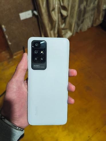 modio m19 5g: Redmi 10, 128 GB, rəng - Ağ, Barmaq izi — 2
