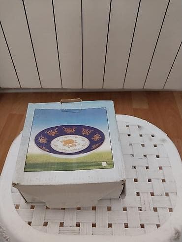 qapi satilir: Boşqablar, 6 ədədli dəst, rəng - Göy, Kobalt, Çexiya — 9