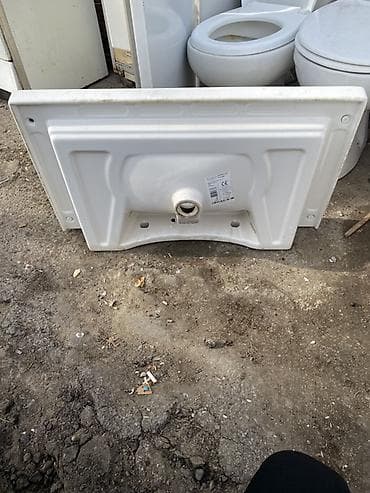 hamam kabinaları: CeraStyle Turkuaz “Elite” etajerli lavabo – 80 sm - Brend/model — 2