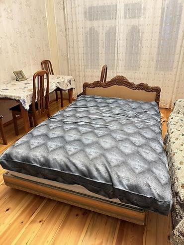 gence qapi: İkinəfərlik çarpayı, Bazasız, Matras ilə, Siyirməsiz — 4