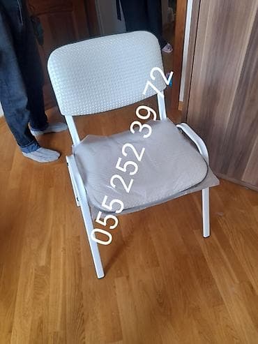 Qonaq otağı üçün, Yeni, Açılmayan, Dördbucaq masa, 4 stul — 6