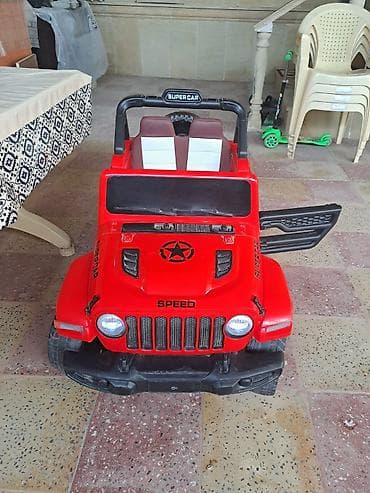 oyunca: Uşaq elektrik maşını – “Super Car” tipli açıq kuzovlu model - Rəng — 1