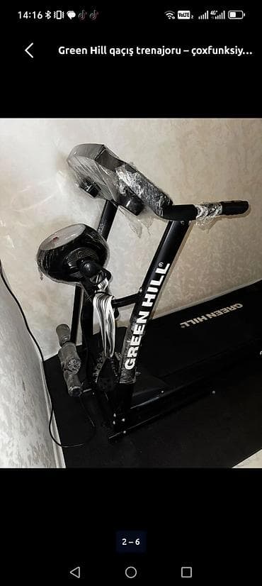 qaci: Green Hill qaçış trenajoru – teze salafandi səs etirmiyen xalcada — 4