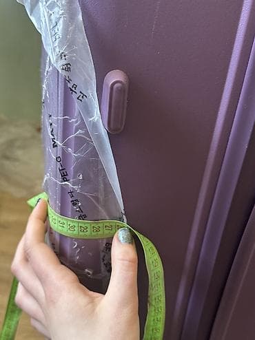 Şahmatlar: Bənövşəyi sərt korpuslu səyahət çamadanı - Material: mat səthli sərt — 4