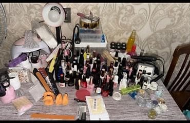 Peşəkar dırnaq baxımı və manikür üçün tam ləvazimat dəsti — 1