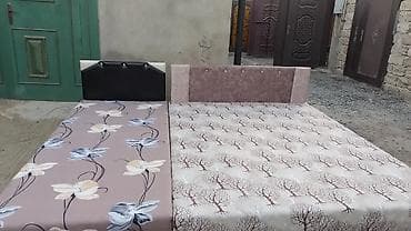 Təzə çarpayılar . 1 nəfərlik çarpayılar 60 manat . 2 nəfərlik taxt 110 — 3