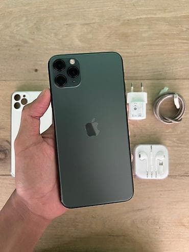 IPhone 11 Pro, 256 GB, Matte Midnight Green, Face ID