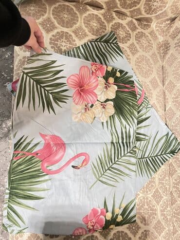 Digər ev dekoru: 2terefli yorgan yastiq desti, 150 azn alinib yenidir — 3