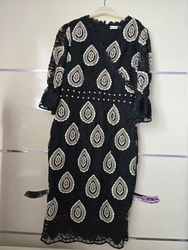 midi məxmər ətəklər: Ziyafət donu, Midi, L — 1