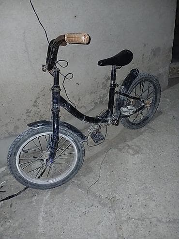 velosiped almaq: Uşaq velosipedi – 16” təkər ölçüsü Xüsusiyyətlər: - Rəng: qara - — 2