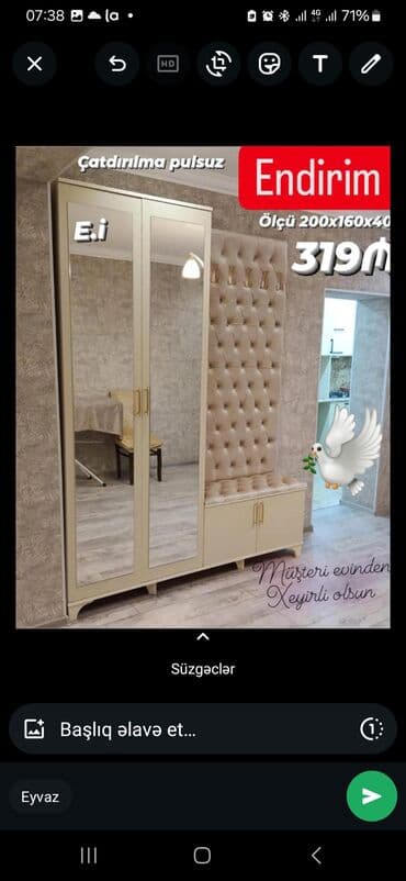paltar dolabi modelleri: Dolab yeni — 1