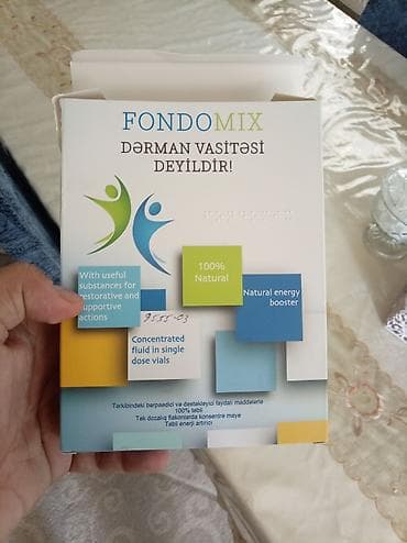 Красота и здоровье: Fondomix sinir sisteminin gücləndirilməsi üçün.İcinde 5 ədəd qalib — 1