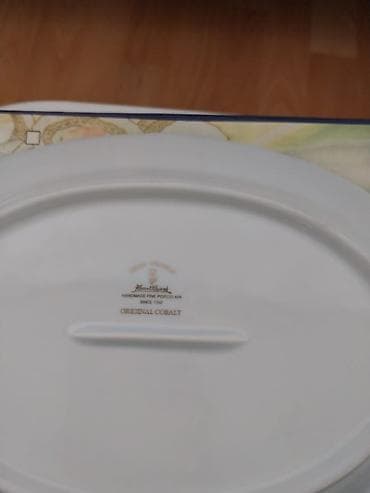 xurcun unvan: Nahar dəsti, rəng - Göy, Kobalt, 6 nəfərlik, Çexiya — 8