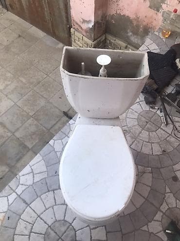 işlənmiş çənlər: İşlənmiş, Unitaz, Monoblok, Kredit yoxdur, Zəmanətsiz, Ödənişli çatdırılma — 1