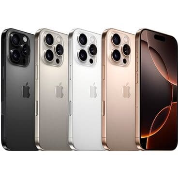 IPhone 16 Pro Max, 32 GB, Desert Titanium, Zəmanət lalafo.az -da IPhone 16 Pro Max, 32 GB, Desert Titanium, Zəmanət