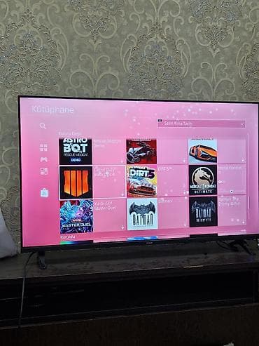 x96 max plus: 85 dənə oyunu var bahalı Gəncədə 109 ekran smart televizor — 3