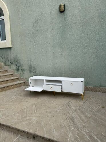 misar 1: Yeni, Düz TV altlığı, Polkalı, Laminat, Azərbaycan — 6