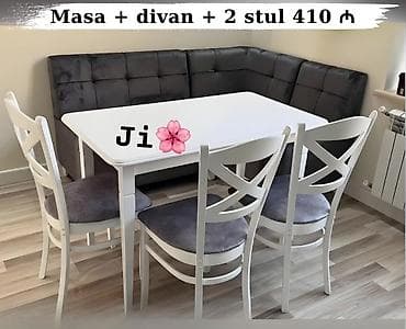 Mətbəx üçün, Yeni, Açılmayan, Dördbucaq masa, 2 stul lalafo.az -da Mətbəx üçün, Yeni, Açılmayan, Dördbucaq masa, 2 stul