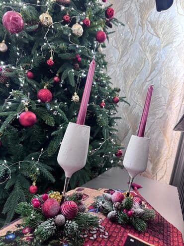 süni gullər: Şam — 4