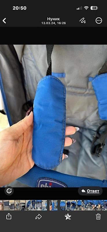 Детский мир: Классическая прогулочная коляска, Chicco — 9