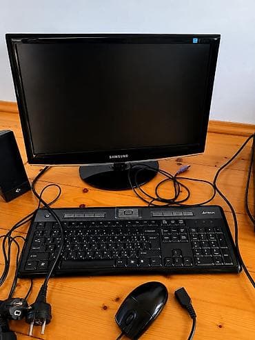 islenmis plansetlerin satisi: Masaüstü kompüter dəsti Tərkib: - Sistem bloku (ATX korpus, ön — 3