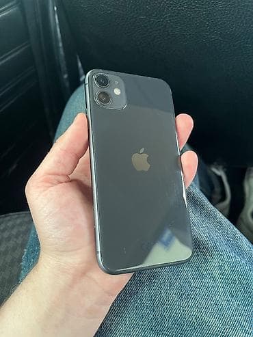 IPhone 11, 128 GB, Qara, Face ID